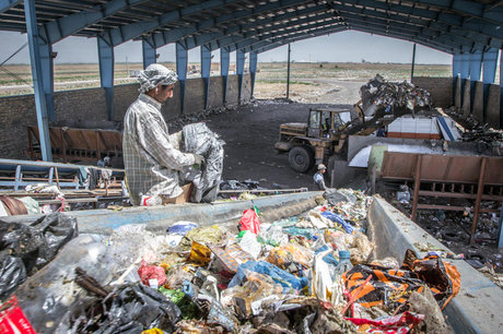 مجتمع تفکیک زباله محمدآباد - قزوین